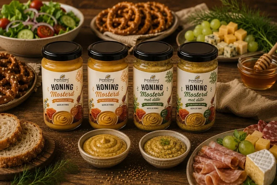 Honing mosterd collectie - Pure Honey