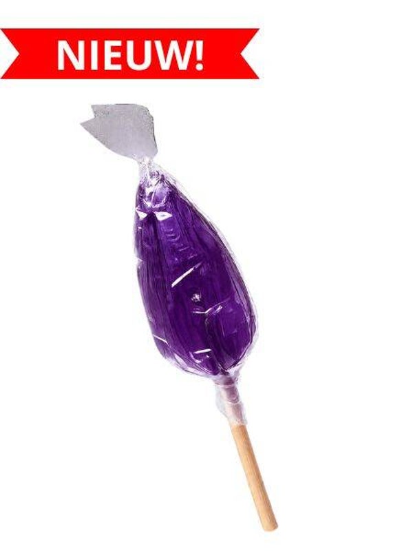 Honinglolly met violetsmaak