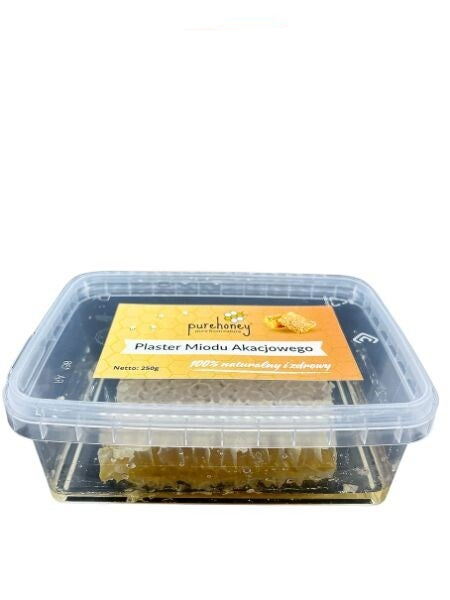 Plaster miodu akacjowego (220-260g) ⭐⭐⭐⭐⭐