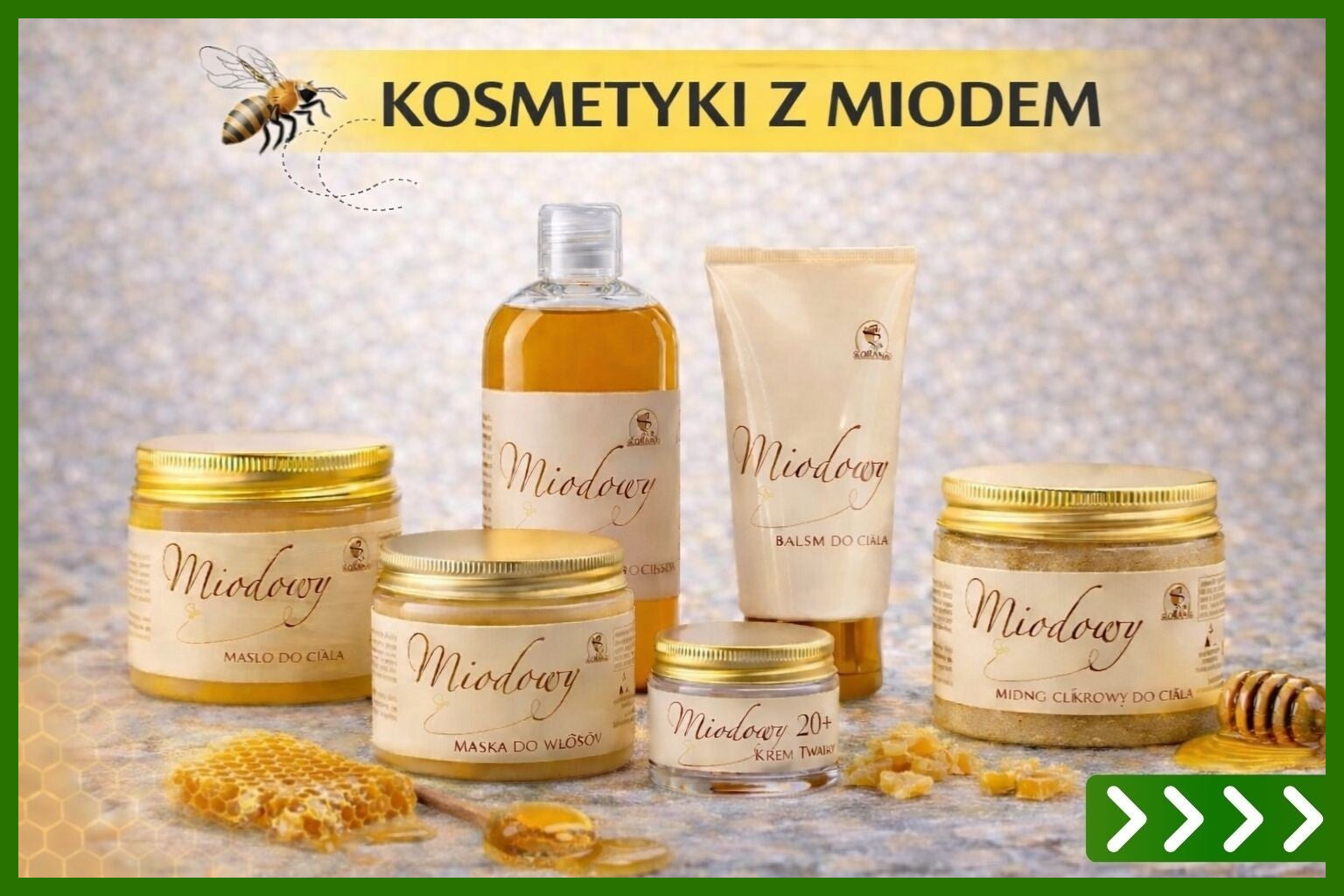 Kosmetyki z miodem - Pure Honey