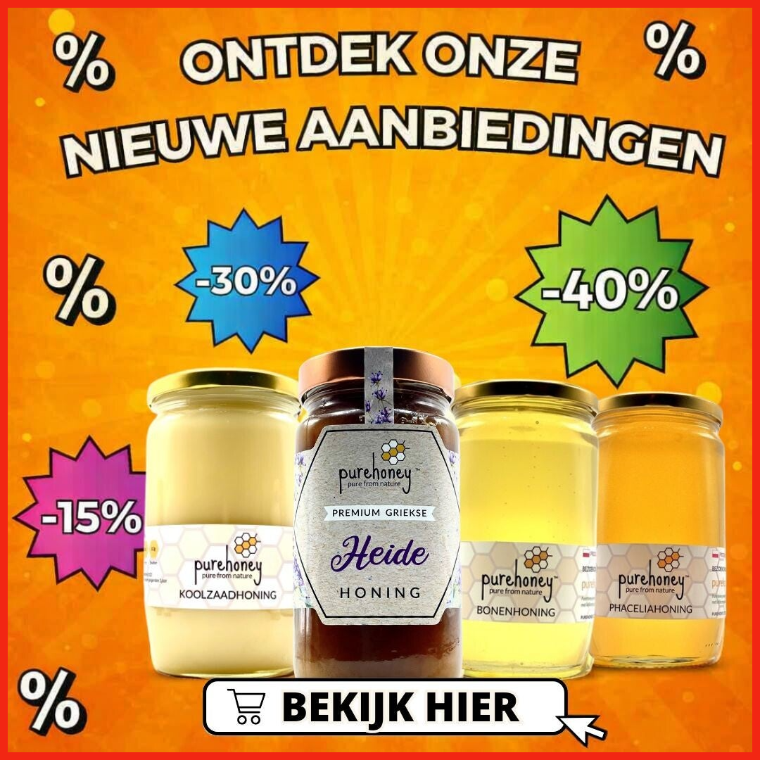 Ontdek nieuwe aanbiedingen - Pure Honey