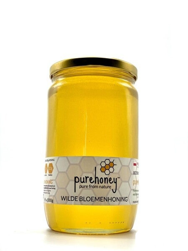 Wilde Bloemenhoning XL (900g) ⭐⭐⭐⭐⭐