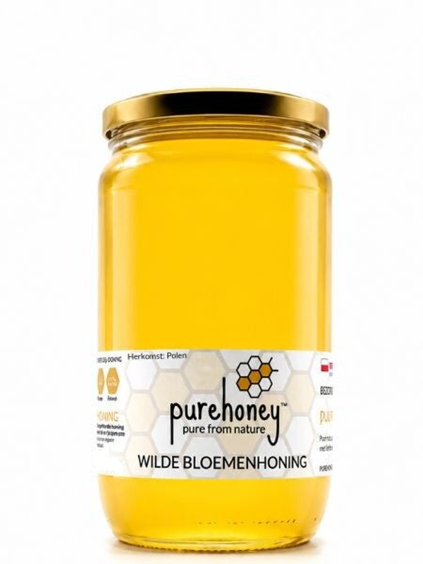 Wilde Bloemenhoning XL (900g) ⭐⭐⭐⭐⭐