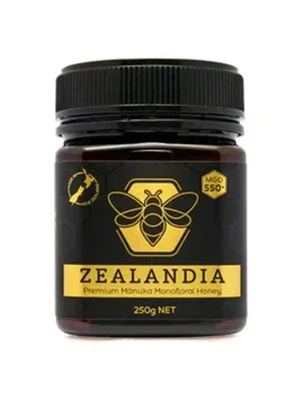 Zealandia PREMIUM Manuka Honing MGO 550+ (250G) ⭐⭐⭐⭐⭐