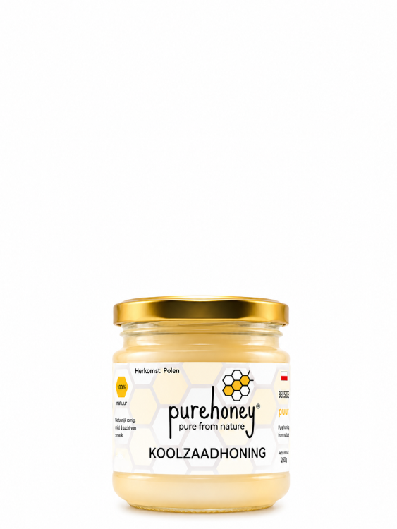 Koolzaadhoning (250g) ⭐⭐⭐⭐⭐