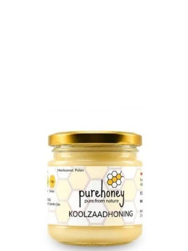 Koolzaadhoning (250g) ⭐⭐⭐⭐⭐