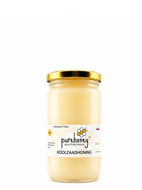 Koolzaadhoning (450g) ⭐⭐⭐⭐⭐
