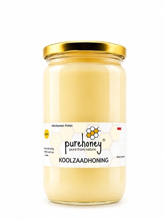 Koolzaadhoning XL (900g) ⭐⭐⭐⭐⭐