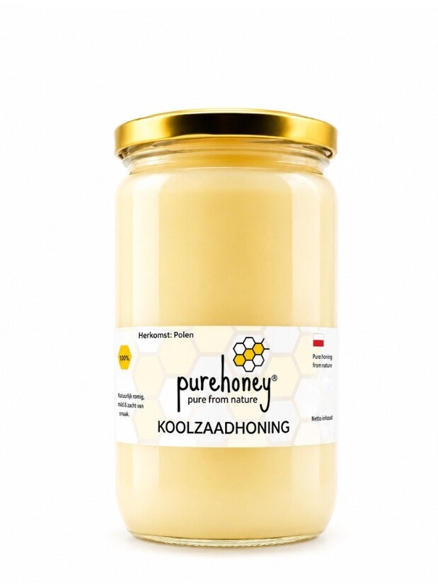 Koolzaadhoning XL (900g) ⭐⭐⭐⭐⭐