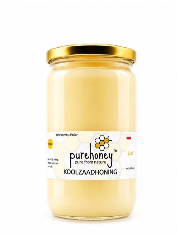Koolzaadhoning XL (900g) ⭐⭐⭐⭐⭐