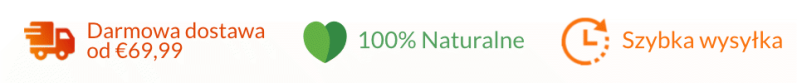 Darmowa dostawa od €69,99 , 100% naturalne, szybka wysyłka