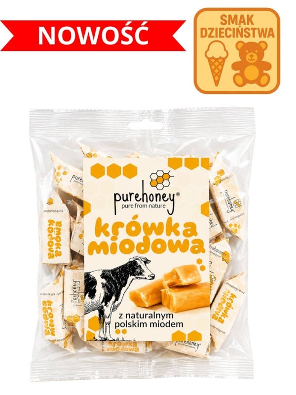 Krówki miodowe (250g) ⭐⭐⭐⭐⭐
