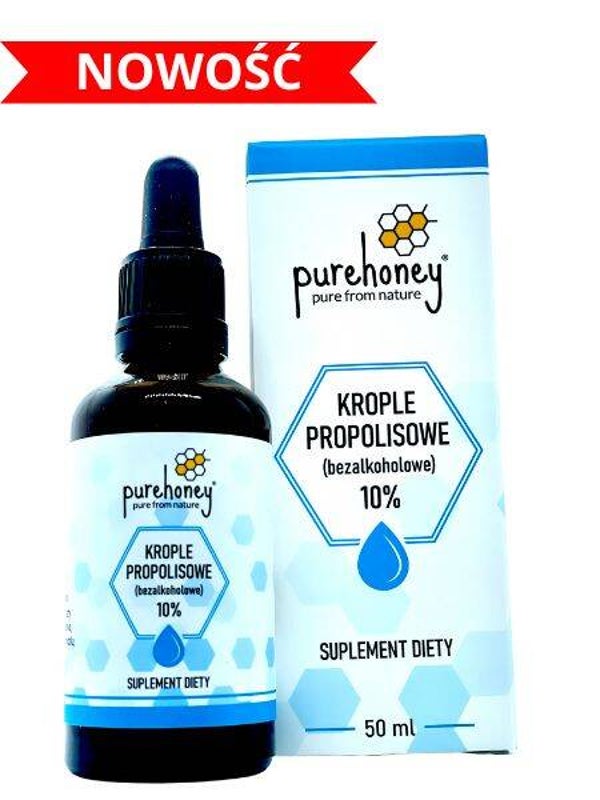 Krople propolisowe bezalkoholowe ⭐⭐⭐⭐⭐