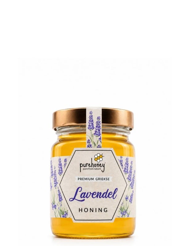 Griekse Lavendelhoning (450g) ⭐⭐⭐⭐⭐