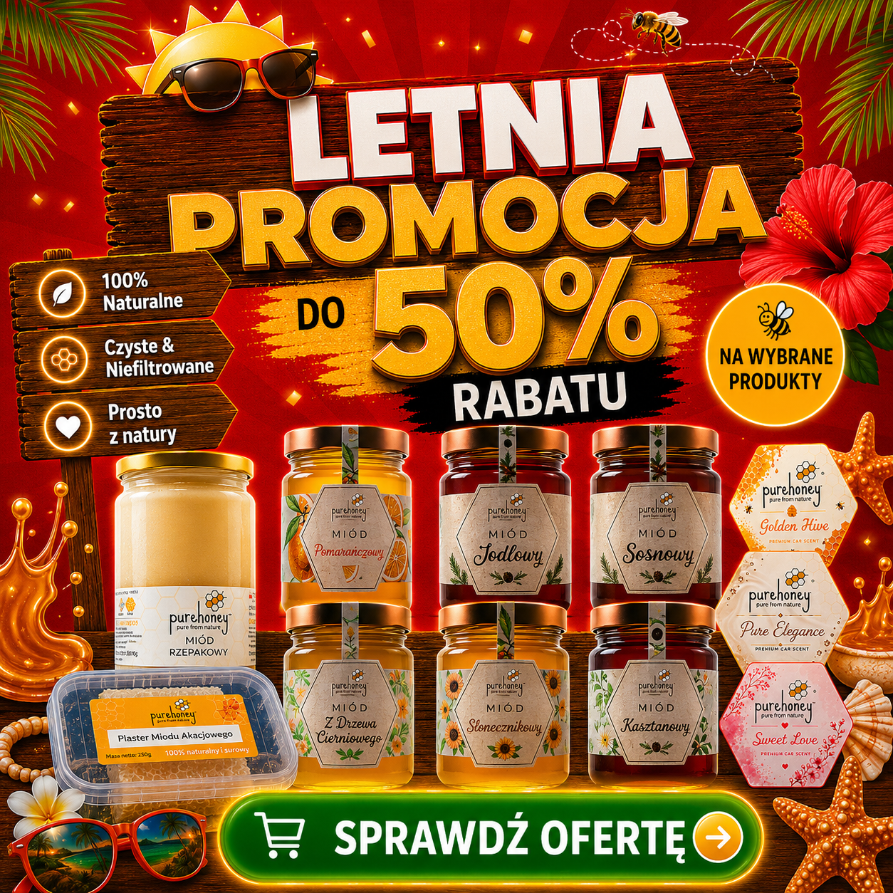 Odkryj nowe promocje - Pure Honey