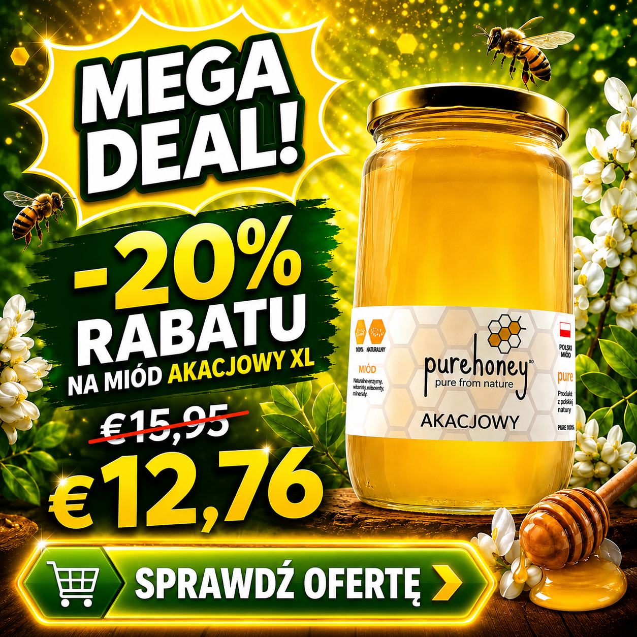 Odkryj nowe promocje - Pure Honey