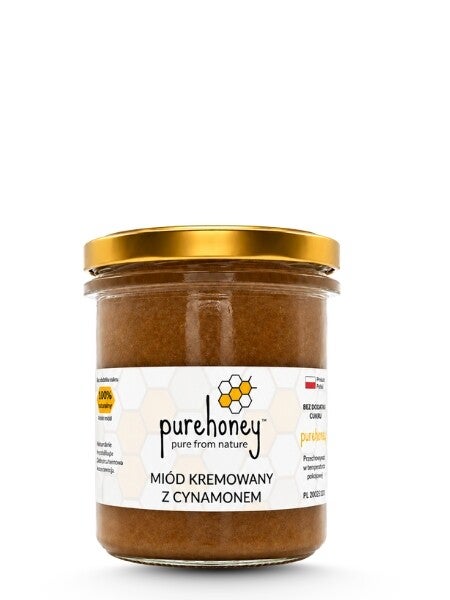 Miód z cynamonem (400g) ⭐⭐⭐⭐⭐