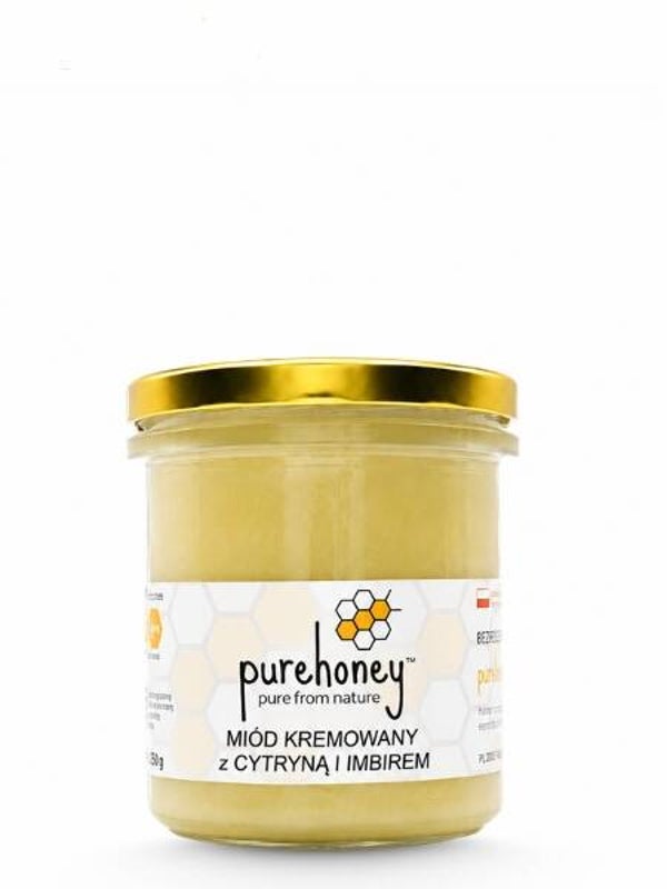 Miód z cytryną i imbirem (400g) ⭐⭐⭐⭐⭐