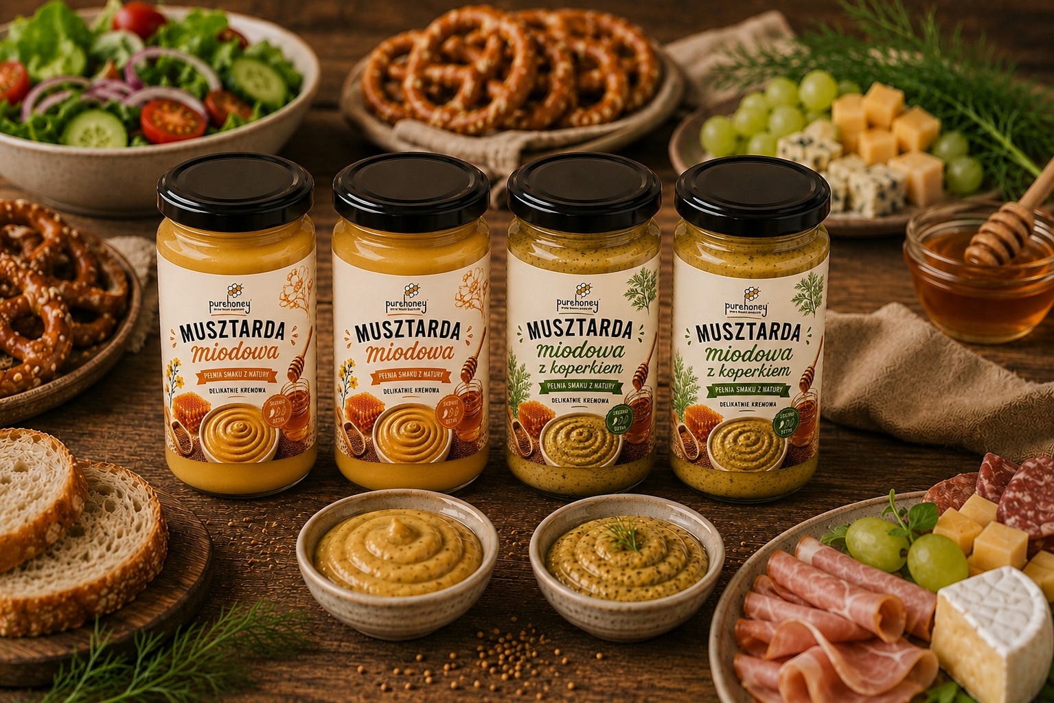 Słodycze miodowe - Pure Honey