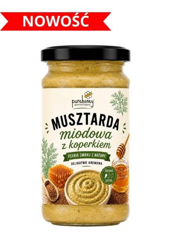 Musztarda miodowa z koperkiem (200g)⭐⭐⭐⭐⭐
