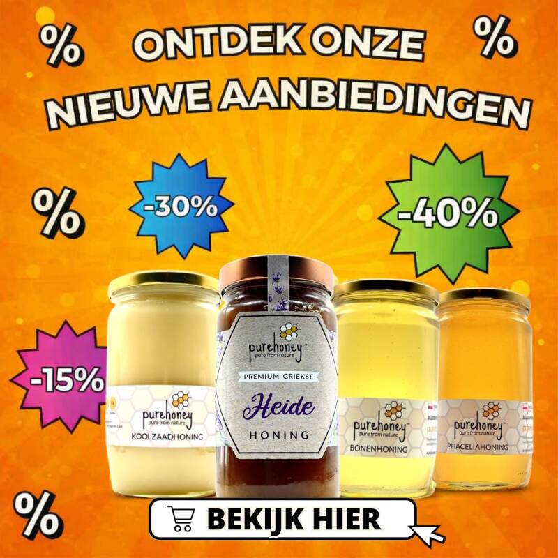 Ontdek nieuwe aanbiedingen - Pure Honey