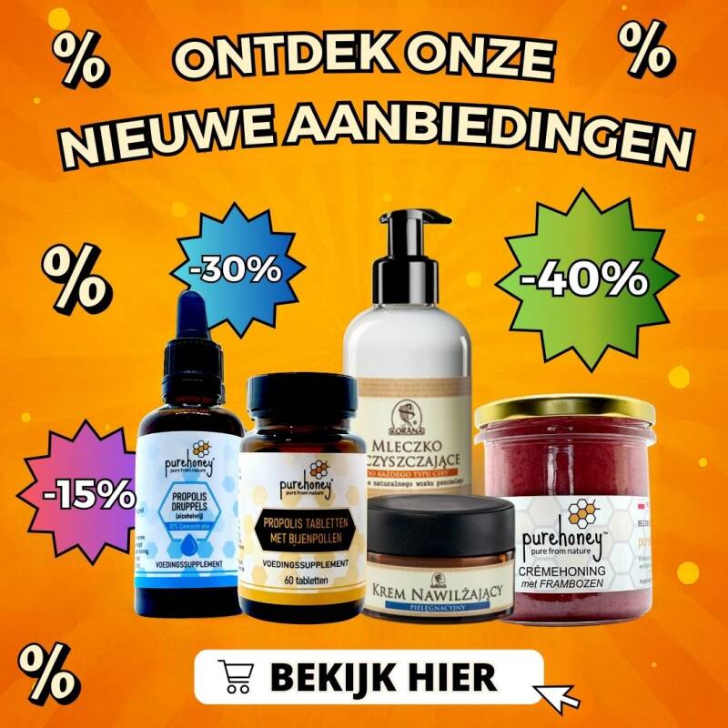 Ontdek nieuwe aanbiedingen - Pure Honey
