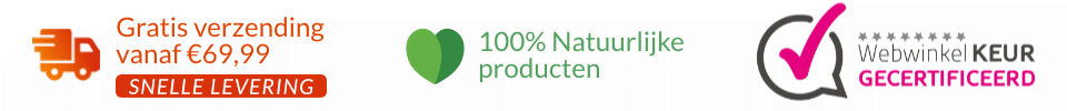 Gratis verzending vanaf €69,99, 100% natuurlijke producten, Webwinkel Keur.