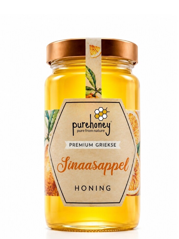 Griekse Oranjebloesemhoning XL (800g) ⭐⭐⭐⭐⭐
