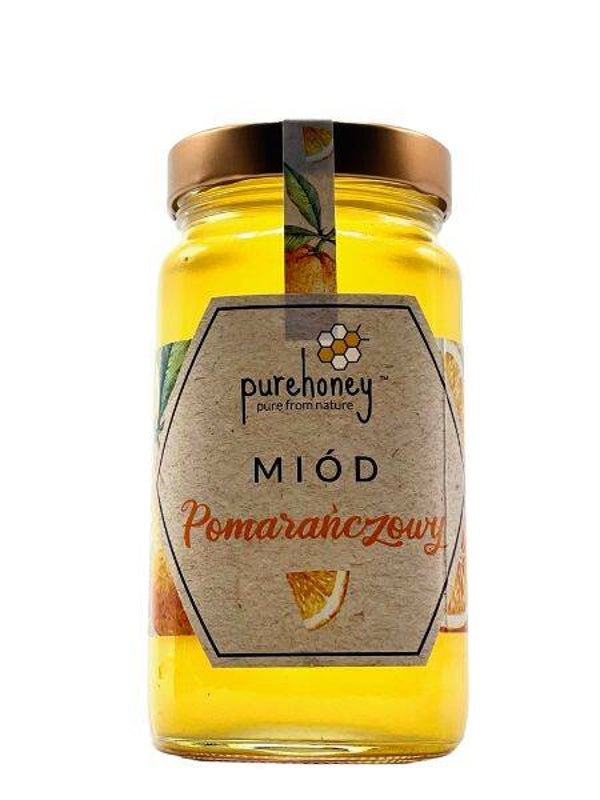 Miód pomarańczowy XL (800g) ⭐⭐⭐⭐⭐