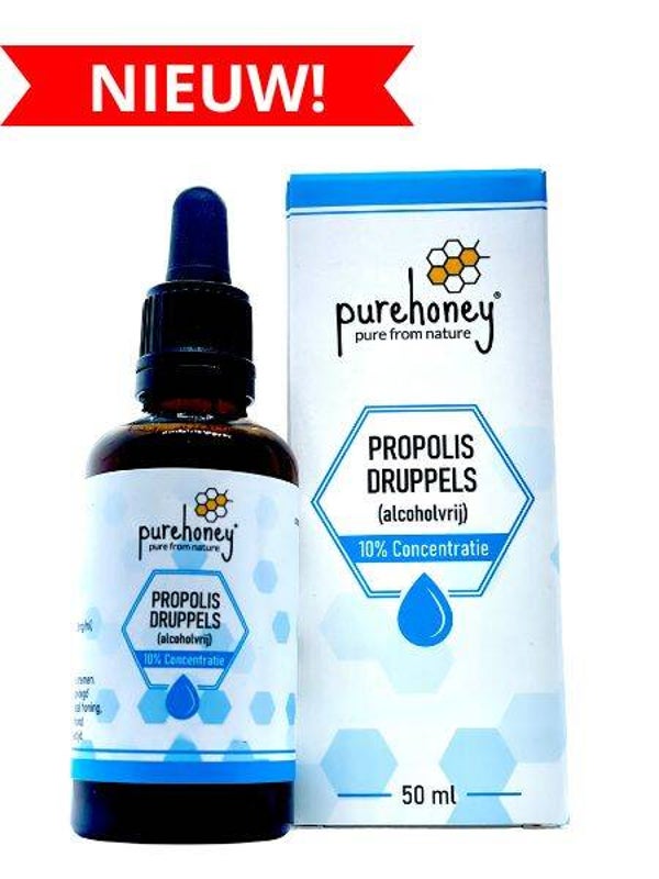 Propolis druppels alcoholvrij ⭐⭐⭐⭐⭐