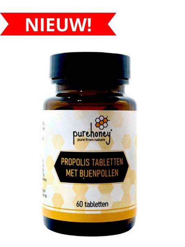 Propolis tabletten met bijenpollen ⭐⭐⭐⭐⭐