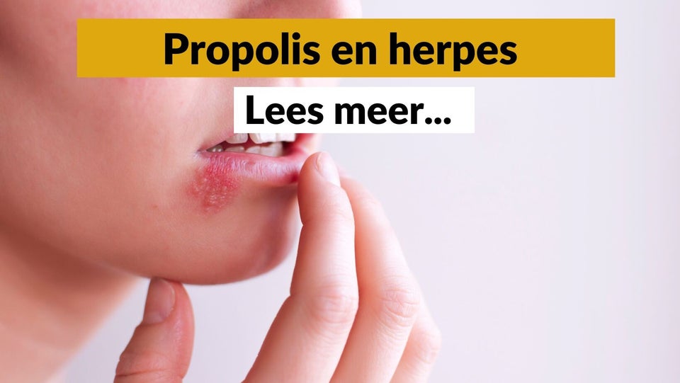 Propolis tegen herpes - Pure Honey