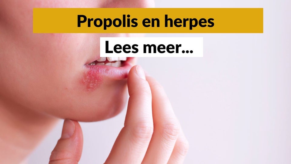 Propolis tegen herpes - Pure Honey