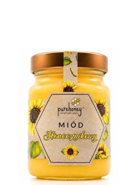 Miód słonecznikowy (450g) ⭐⭐⭐⭐⭐