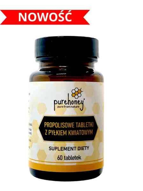 Propolisowe tabletki z pyłkiem kwiatowym ⭐⭐⭐⭐⭐