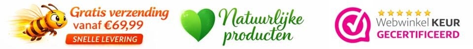 Gratis verzending vanaf €69,99, 100% natuurlijke producten, Webwinkel Keur.
