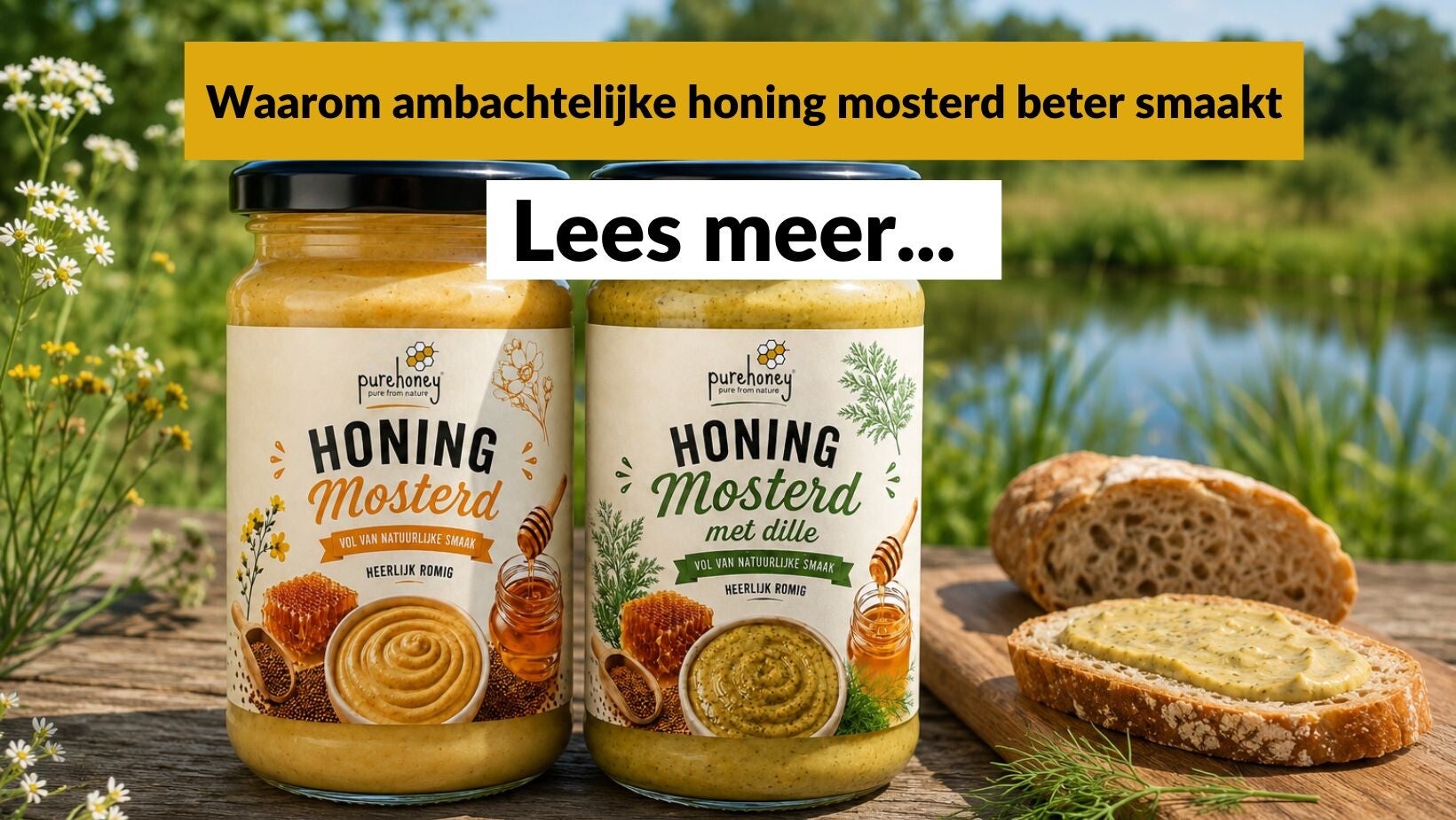 Waarom ambachtelijke honing mosterd beter smaakt