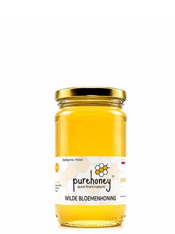 Wilde Bloemenhoning (450g) ⭐⭐⭐⭐⭐