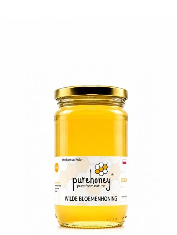 Wilde Bloemenhoning (450g) ⭐⭐⭐⭐⭐