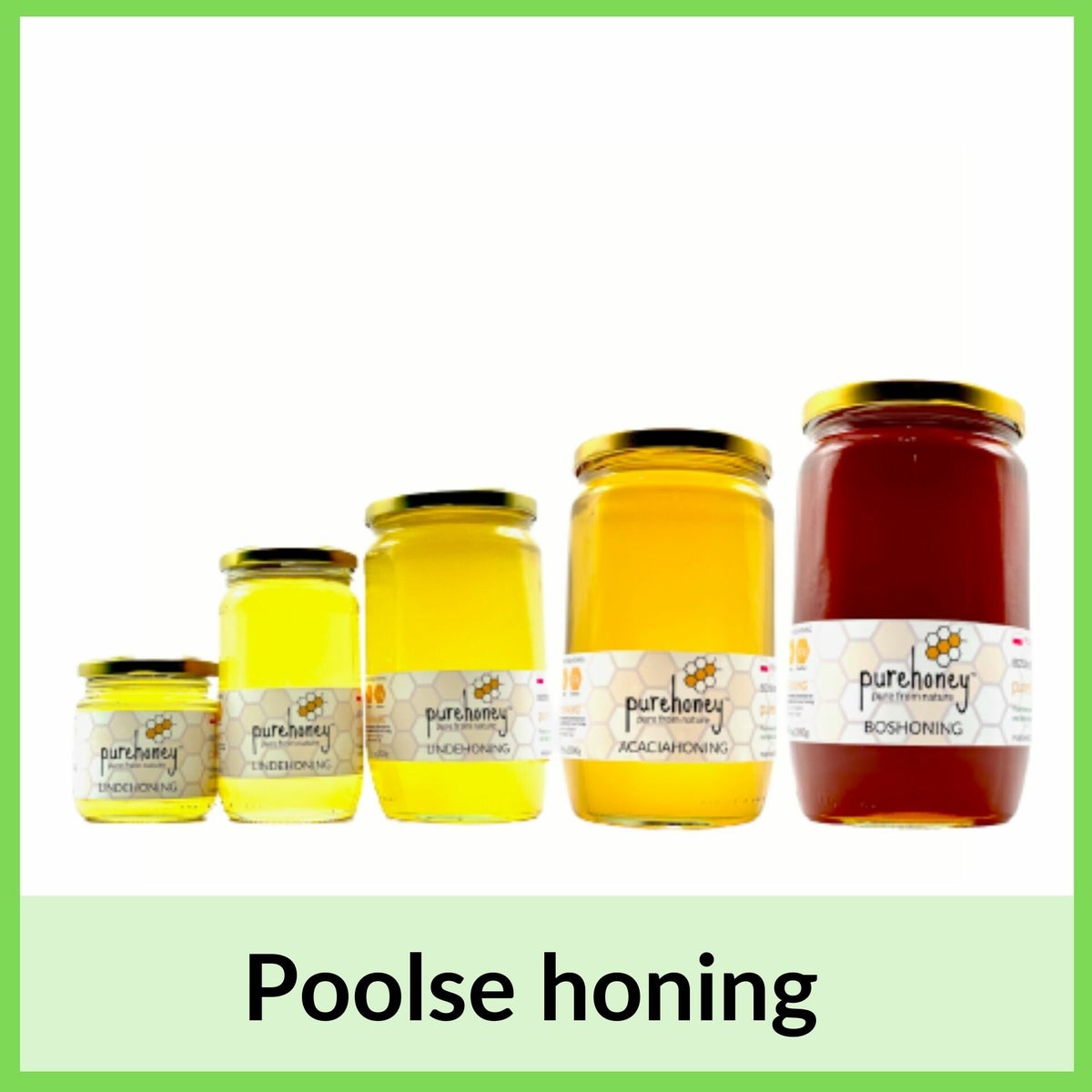 100 echte honing kopen? Honing van de imker Pure Honey