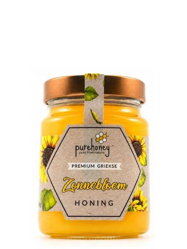 Griekse Zonnebloemhoning (450g) ⭐⭐⭐⭐⭐
