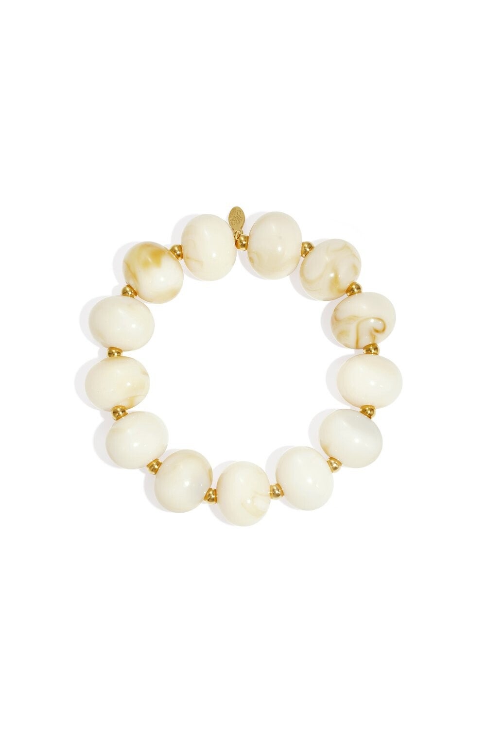 Gold Beads Beige A-105