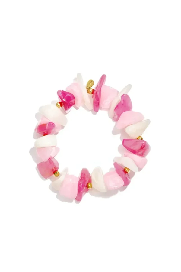 Big Beaded Pink A-117