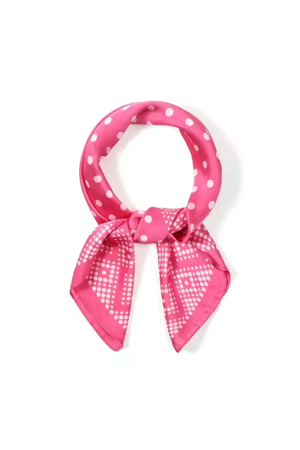 Scarf Polka Dot Pink