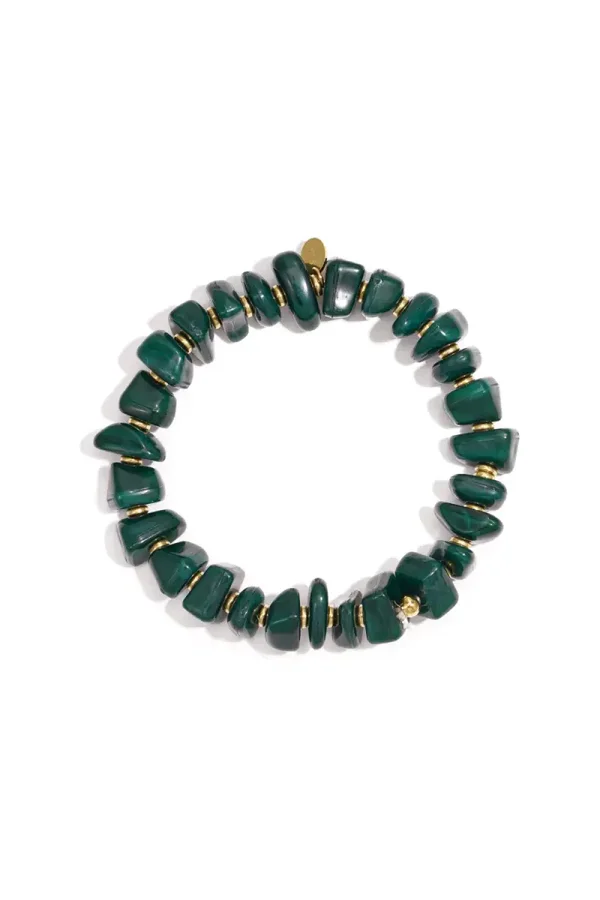 Small Beaded Green A-116