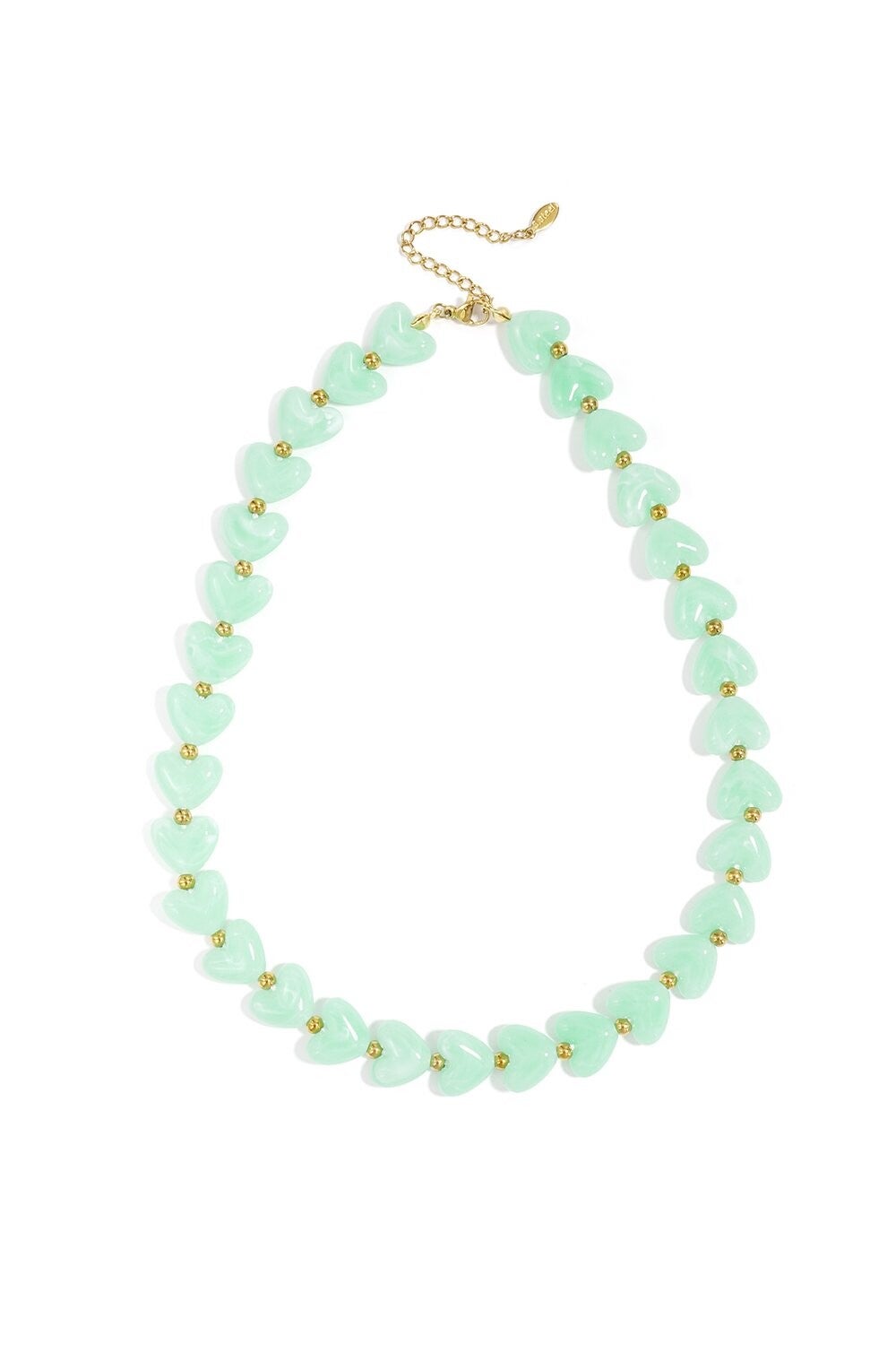 Hearts Turquoise K-89