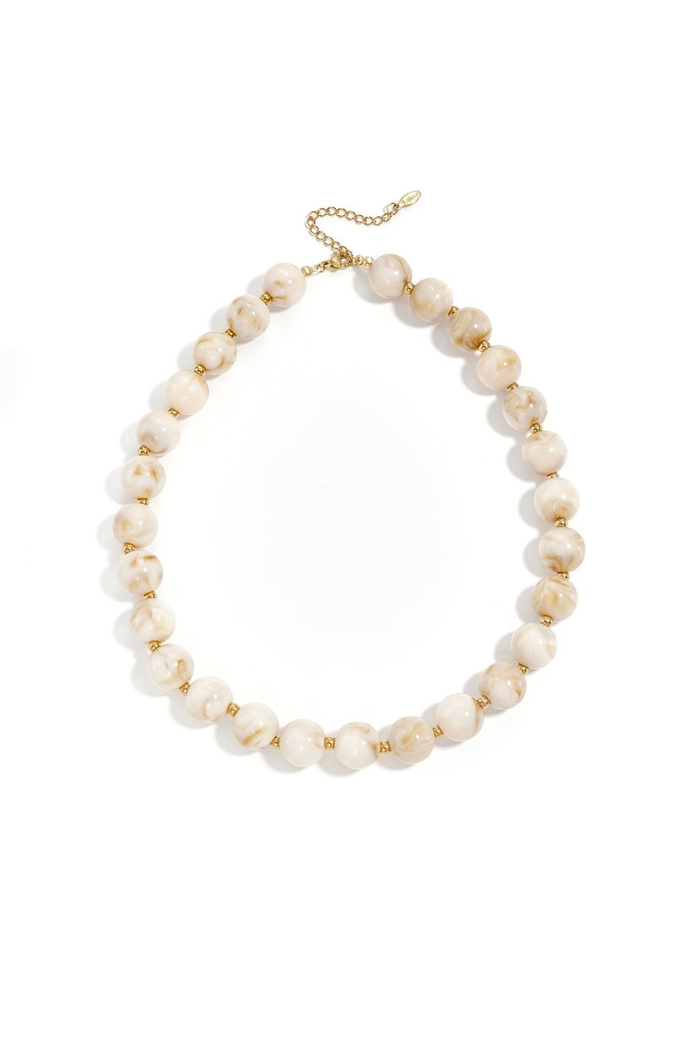 Gold Beads Beige K-95