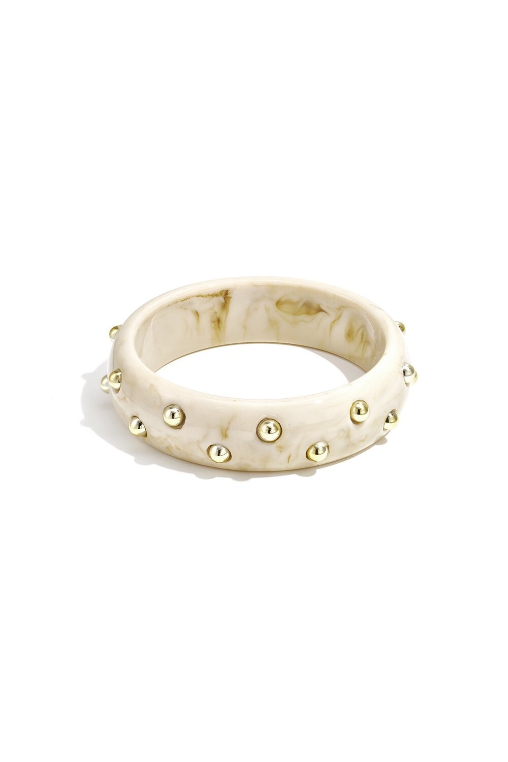 Bangle Studs Beige A-99