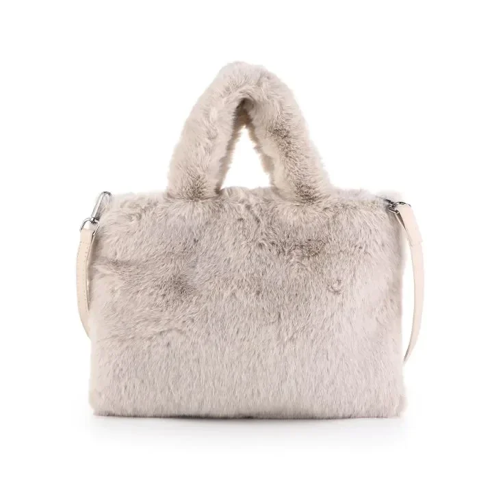 Fluffy Bag Beige
