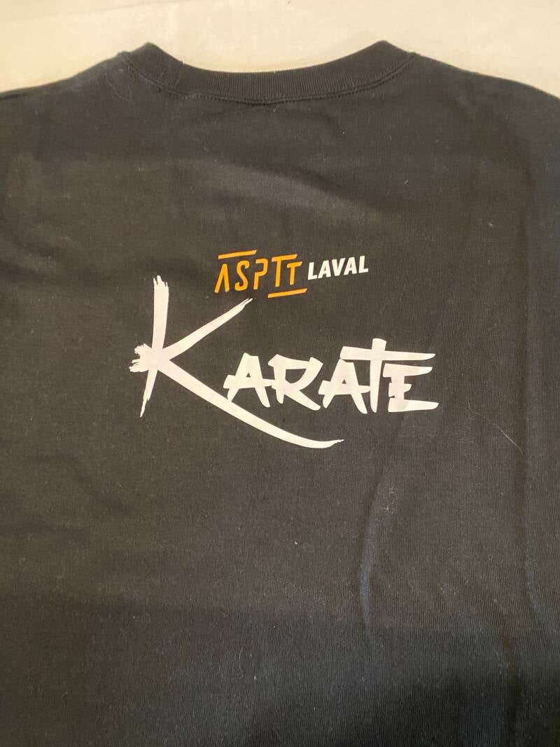 laval karate noir